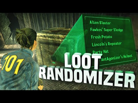 Fallout 3 But ALL Of The Loot Has Been Randomized!!