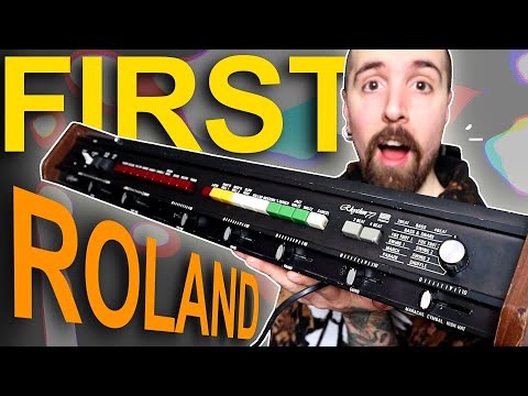 The FIRST ROLAND DRUM MACHINE Already Had Some 808 Feels