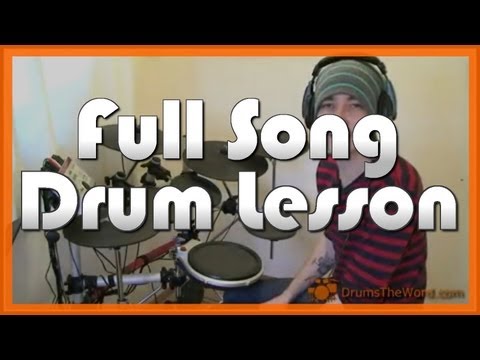 ★ Holiday (Green Day) ★ Drum Lesson PREVIEW | How To Play Song (Tre Cool)