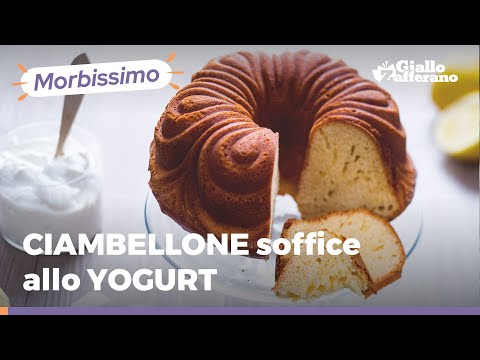 CIAMBELLONE allo YOGURT GRECO - Alto e SENZA BURRO