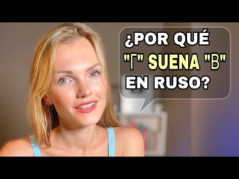 APRENDE A LEER EN RUSO - CURSO DE IDIOMA RUSO, CLASES DE FONETICA RUSA - LA PRONUNCIACION DE LETRA G