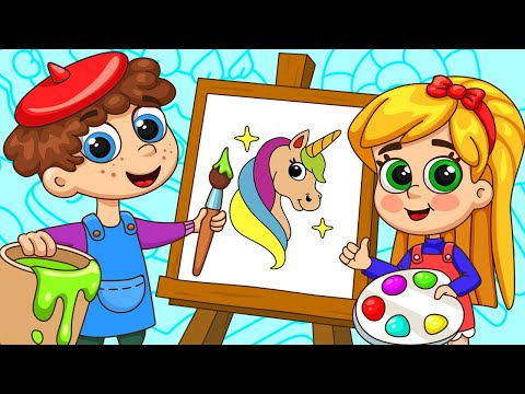 Coloring book video thumbnail