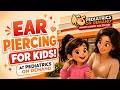 A Little Girl S First Ear Piercing Experience Pediatrics On Demand ️