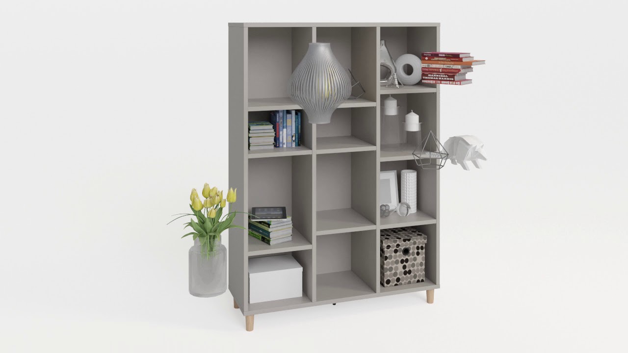 Simple Low Bookcase
