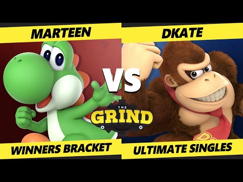 The Grind 177 - marteen (Yoshi) Vs. DKate (Donkey Kong) Smash Ultimate - SSBU