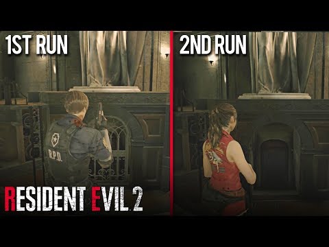Resident Evil 2 REMAKE - How to Find All 3 Medallions on Every Character (1st Run and 2nd Run Guide)