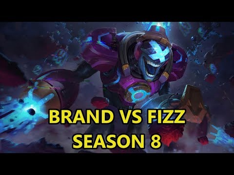 League of Legends - Brand vs Fizz - Season 8 - Patch 8.14