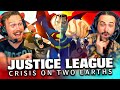 JUSTICE LEAGUE: CRISIS ON TWO EARTHS (2010) MOVIE REACTION! FIRST TIME WATCHING!! DC Animated