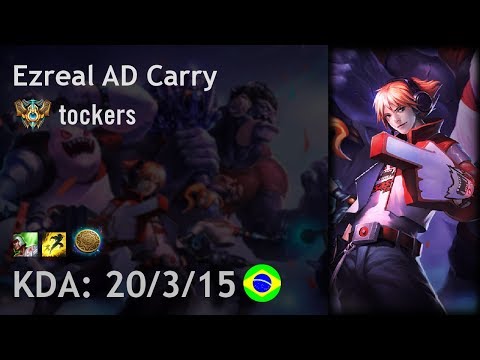Ezreal AD Carry vs Varus - tockers - BR Challenger Patch 7.22