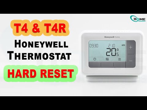 How to Reset Honeywell T4 and T4R Thermostat: Quick Guide