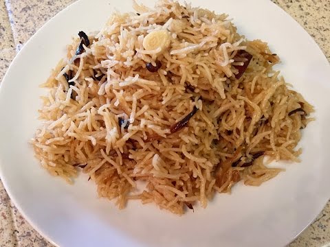 Quick & Easy - Basmati Rice with Beef broth