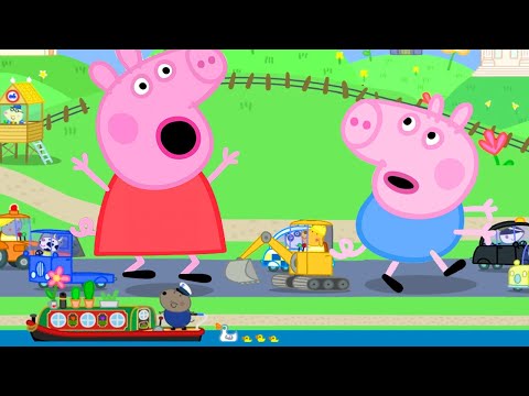 Peppa Pig Official Channel | Giant Peppa Pig and George Pig