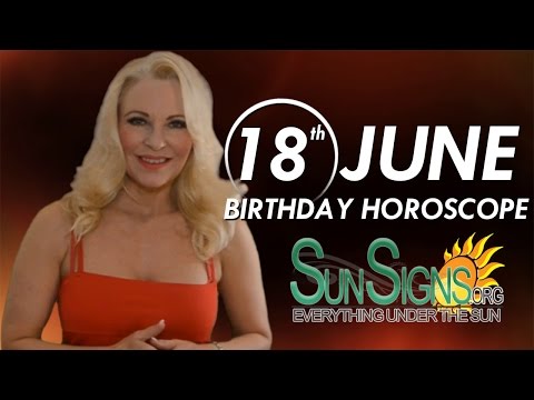 June 18th Zodiac Horoscope Birthday Personality - Gemini - Part 1