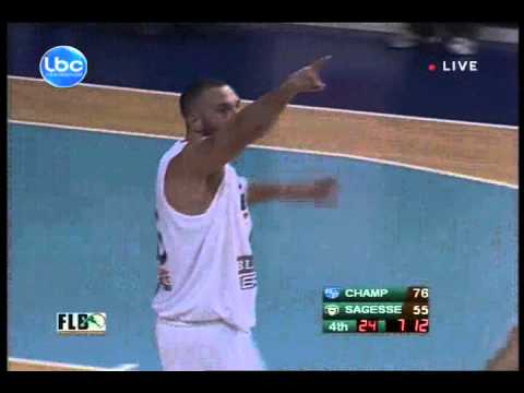 Fadi El Khatib and Marcus Haislip dunks vs Sagesse