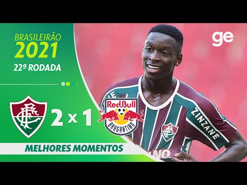 Gols e lances de Fluminense x Red Bull Bragantino