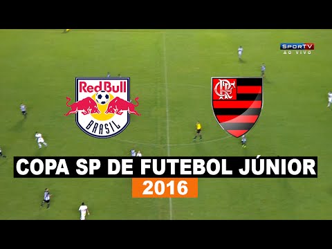 Gol - RB Brasil 0 x 1 Flamengo - Copa SP De Futebol Júnior - 14/01/2016 - Futebol HD