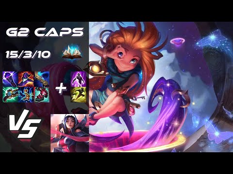 G2 Esports Caps MID Zoe vs Irelia [QUADRAKILL] - EU Challenger Patch 25.S2.2