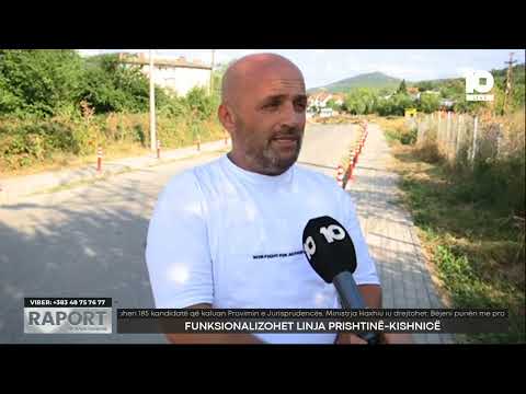 Funksionalizohet linja Prishtinë - Kishnicë