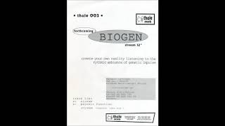 Biogen ‎– Stream (Thule Records, Iceland 1997)