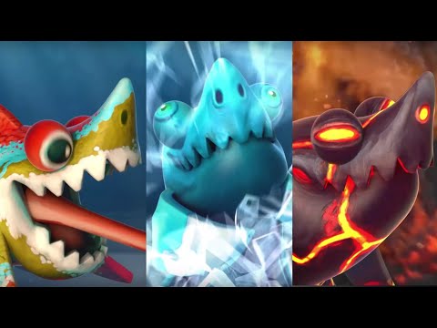 Sharkeleon All Movies Compilation - Hungry Shark Evolution