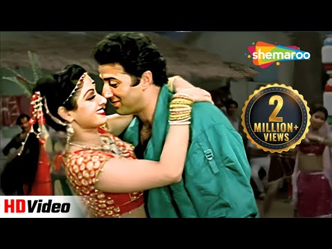 Na Na Na Karte Karte Ikrar Kar Liya | Ram Avtaar(1988) | Sunny Deol,Sridevi | Udit Narayan, Anuradha