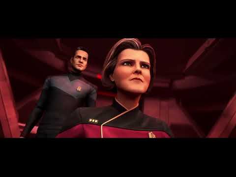 USS Voyager-A, USS Protostar are attacked by Asencia - Star Trek: Prodigy 2x15 "Ascension, Part 1"