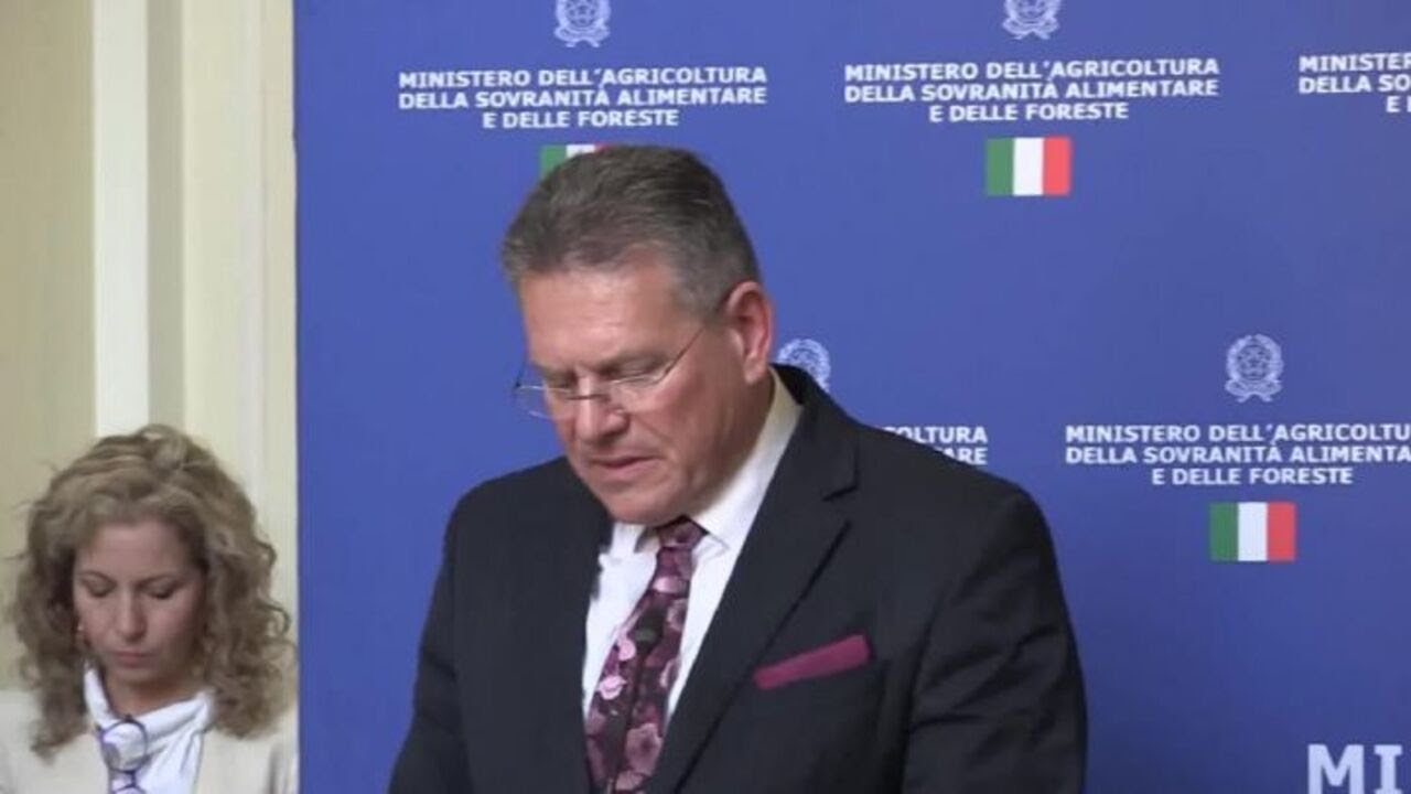 Sefcovic: Congratulazioni Italia per essere diventata 4° esportatore al mondo nel 2024