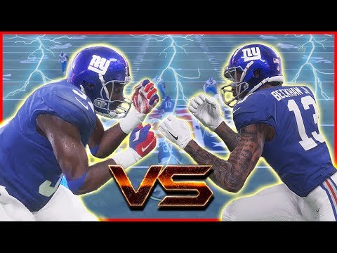 ODELL BECKHAM JR STABBED ME IN THE BACK! - Madden 18 Career Mode Ep.2
