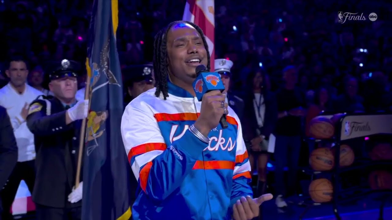 Avery Wilson performs The Star-Spangled Banner at 2026 NBA Finals Game 4 🇺🇸 | NBA on ESPN