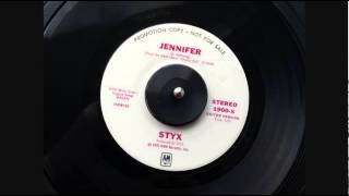 Styx - &quot;Jennifer&quot; 1976 Rock (Short Radio Edit)