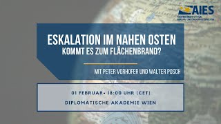 Eskalation im Nahen Osten: Kommt es zum Flächenbrand?