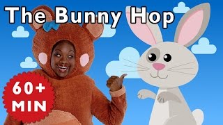 The Bunny Hop and More | Nursery Rhymes from Mother Goose Club!