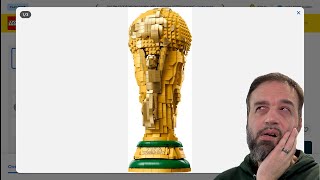 Why buy LEGO's FIFA World Cup Trophy for 2X the price of a perfect replica? #NotSponsored 43020