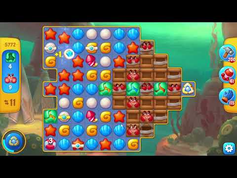 Fishdom 5772 Level - 13 moves - NO BooSTERS