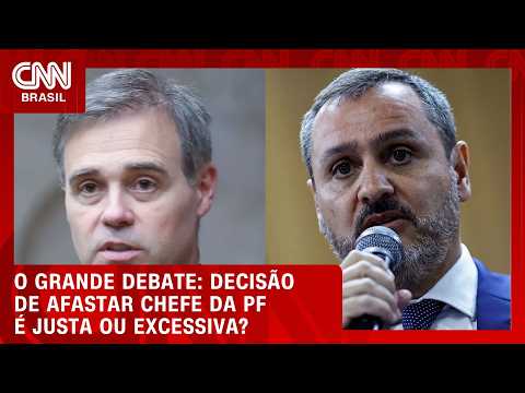 Decisão de afastar chefe da PF é justa ou excessiva? | O GRANDE DEBATE