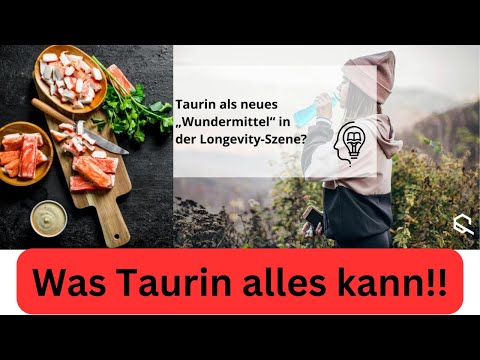 Die einzigartigen gesundheitlichen Vorteile von Taurin!