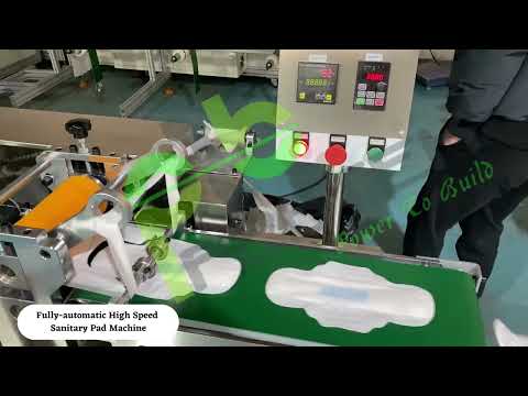 Single Phase Sanitary Pad Making Machine