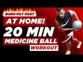 Slam Ball & Medicine Ball Fat Loss Circuit | BJ Gaddour MetCon Home Gym Workout Fitness Exercises