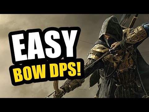 The EASIEST BOW DPS? 🏹 Stamina Nightblade Bow / Bow DPS Build - TOXIC RAIDER - ESO Blackwood Update