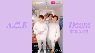 Musik-Video-Miniaturansicht zu Down Songtext von A.C.E