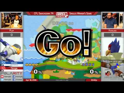 CFLS 74 - PG | Plup (Sheik) vs Fearless (Falco)