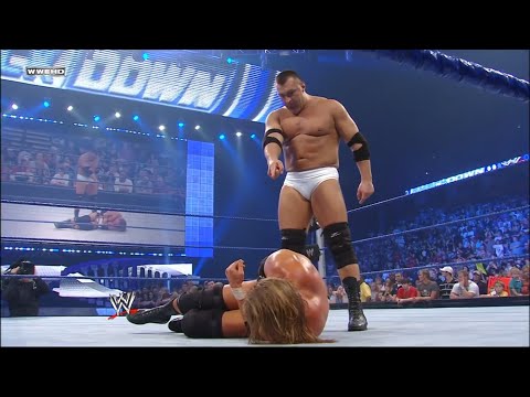 Triple H & Vladimir Kozlov brawl! - SMACKDOWN! September 19 2008
