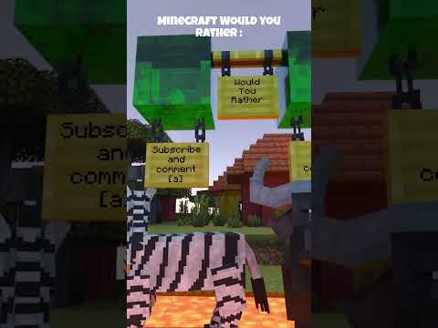 Ultimate Minecraft Showdown! Zebra vs Buffalo!