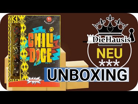 Unboxing Chili Dice Würfelspiel (AMIGO 2020) (deutsch)