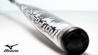Video thumbnail: Mizuno Generation Baseball Bat