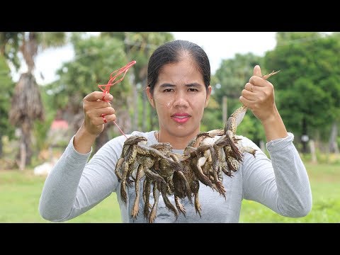 Amazing Cooking Frog Soup With Eggplant Delicious Recipe -  Cook Frog Recipes - Village Food Factory