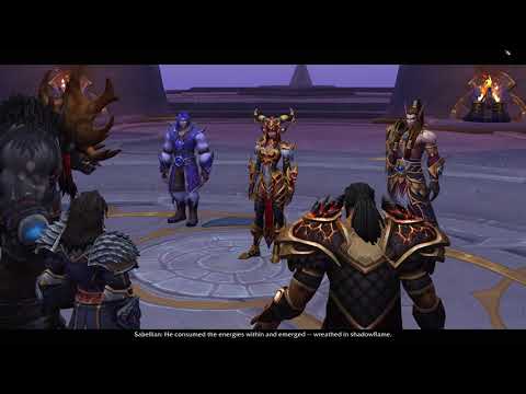 World Of Warcraft Dragonflight: Sabellian and Wrathion Quest Cinematic Ending