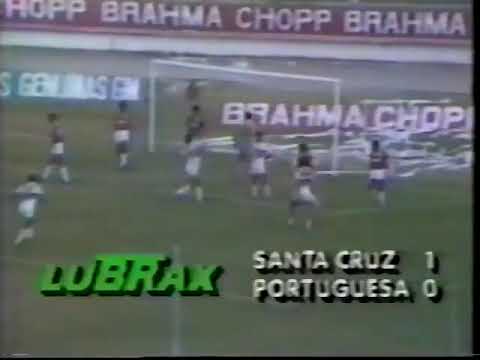 Santa Cruz 1 x 0 Portuguesa de Desportos - Brasileiro 1988