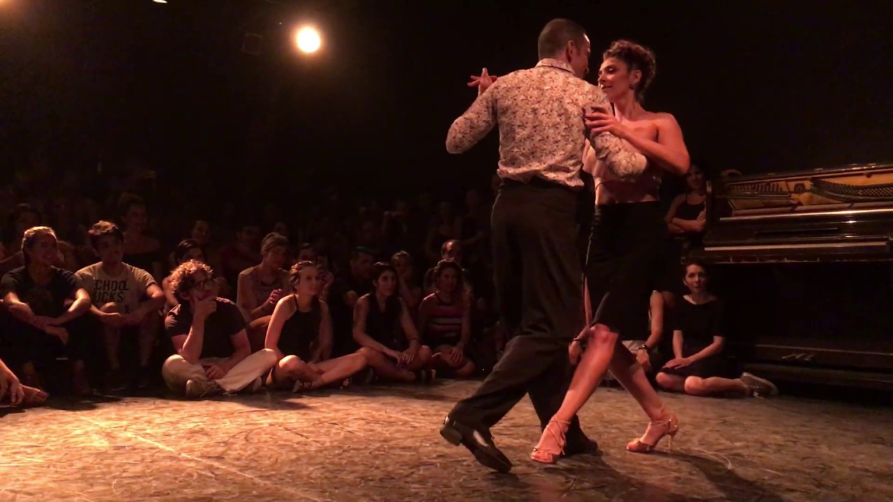 Milonga Sísmica 2019- Bailan Rocío Lequio y Bruno Tombari