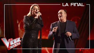 Niña Pastori y John Romero cantan &#39;Contigo desde la distancia&#39; | La Final | La Voz Senior 2022